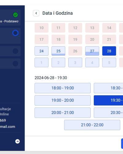 Dietetyk Online - Dietetix, pakiet dietetyczny, kalendarz